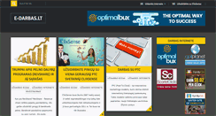 Desktop Screenshot of e-darbas.lt